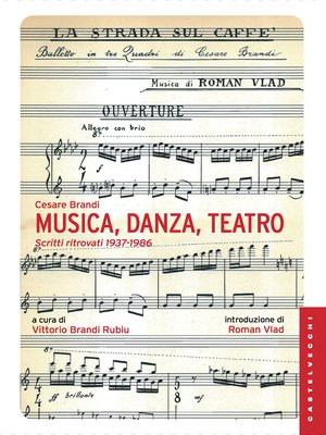 cover image of Musica, danza, teatro